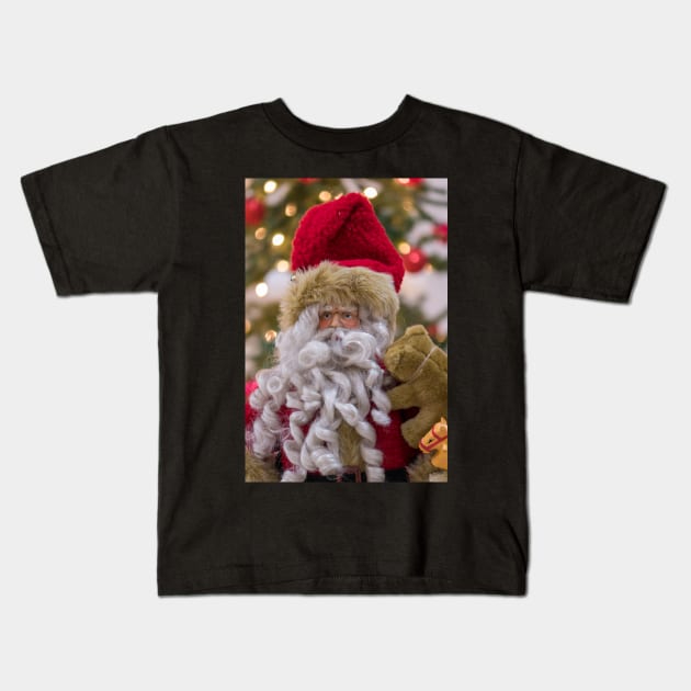 Santa Claus by Debra Martz Kids T-Shirt by Debra Martz